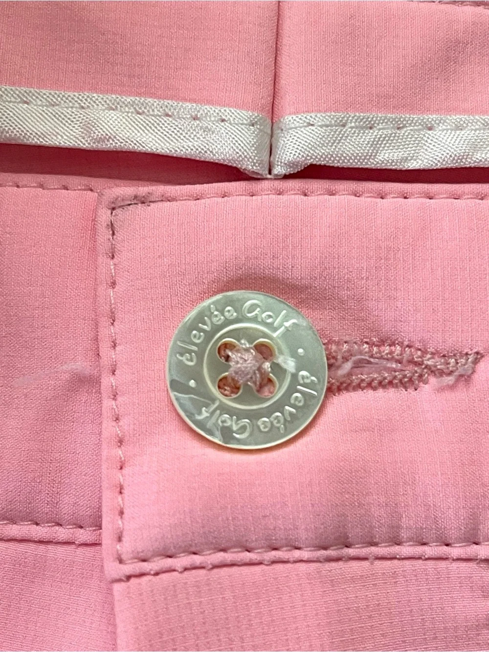 Men’s or women’s Pink Classic Chino Golf custom made Pants Unisex